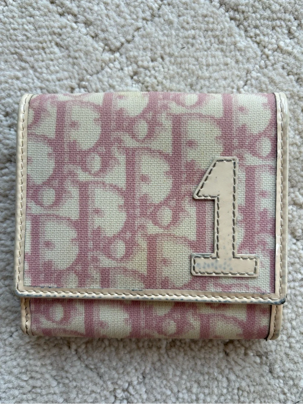 Dior Girly Dior Tri Fold Wallet